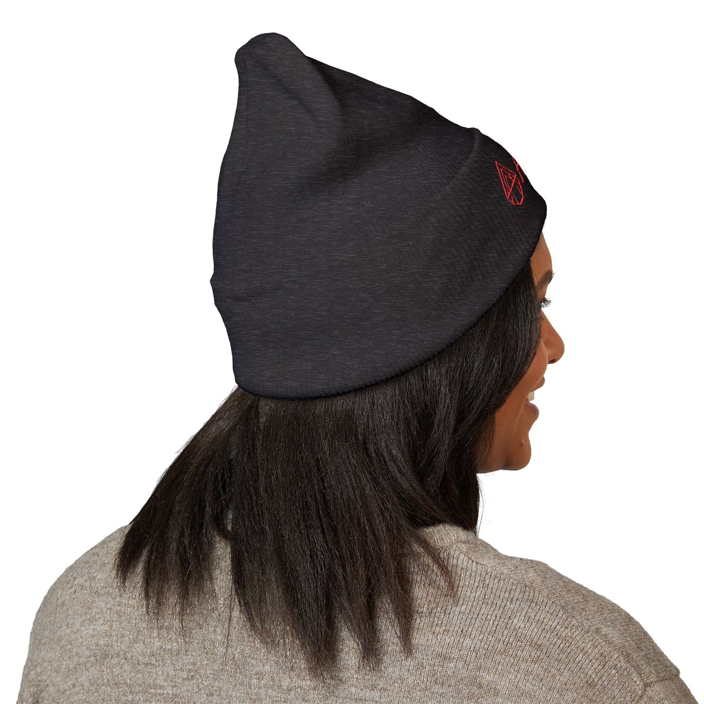 Embroidered AstraVT Cuffed Beanie — Cozy Winter Hat with AstraVT Logo