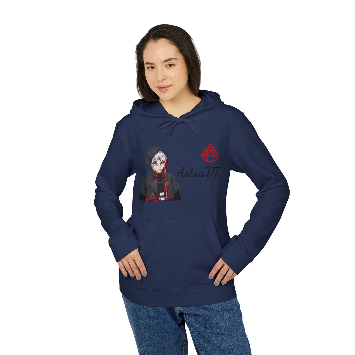 AstraVT Gamer Hoodie – Cyberpunk Character Graphic Zip Pullover