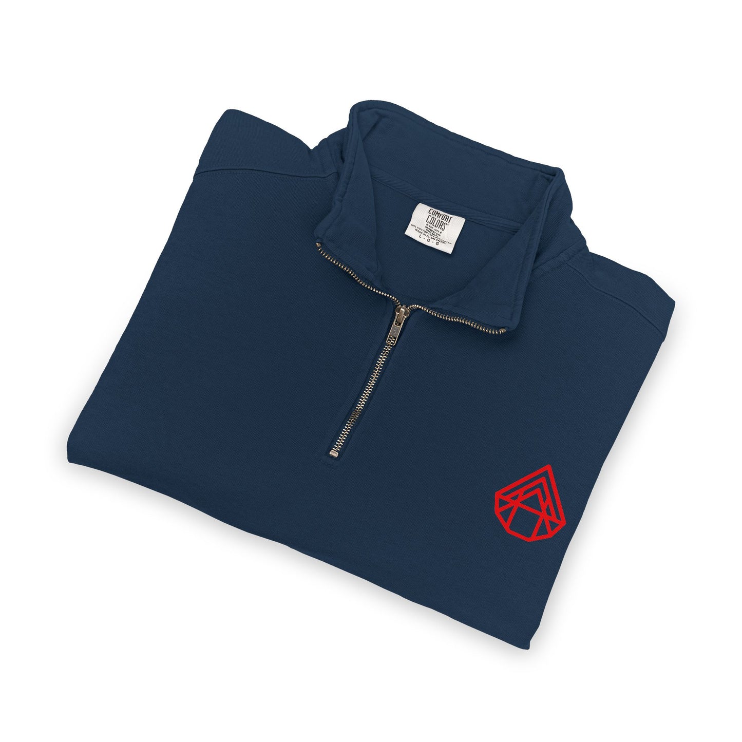 Quarter-Zip Sweatshirt with AstraVT Logo — Casual Pullover for Everyday Wear