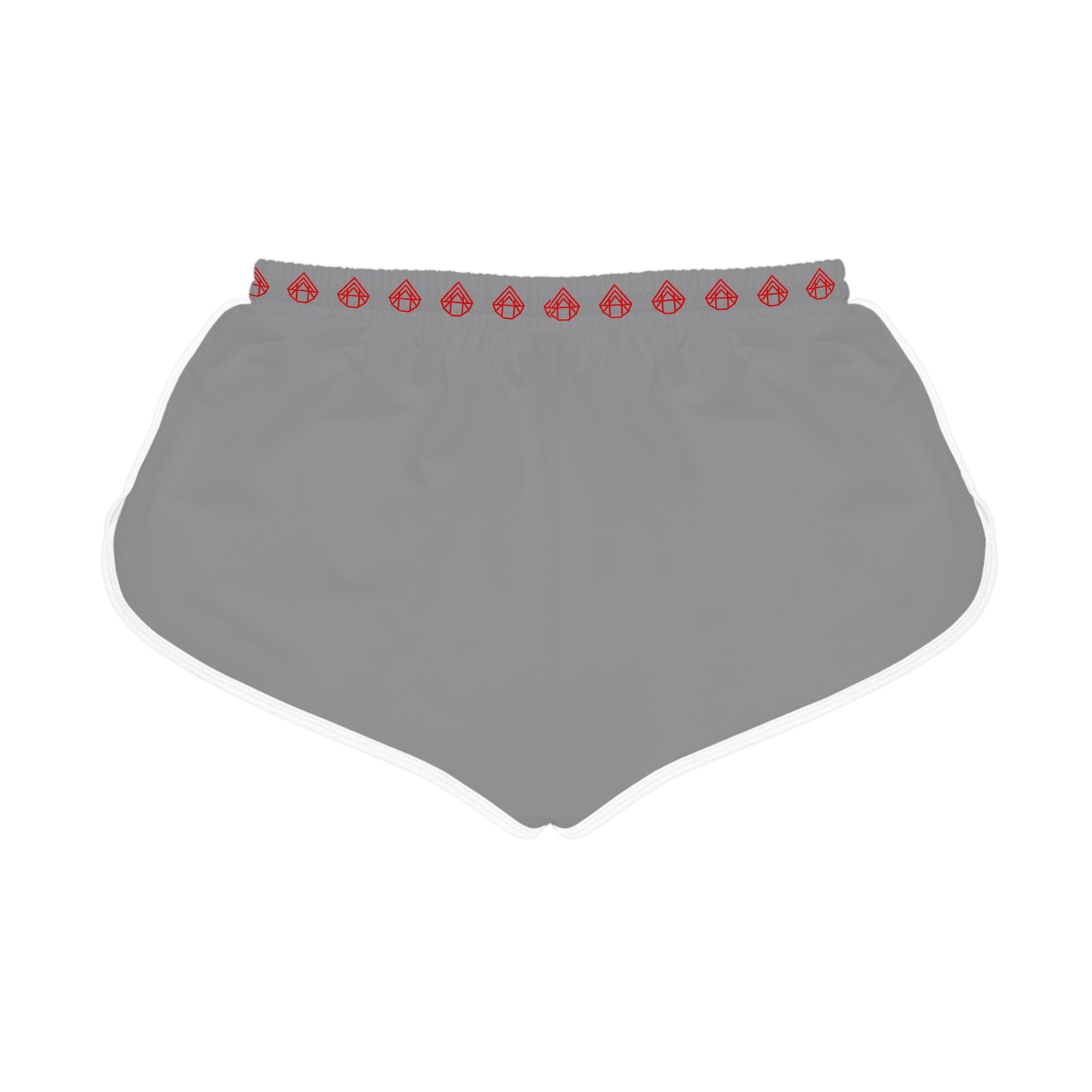Grey Relaxed Shorts with AstraVT Logo Accent