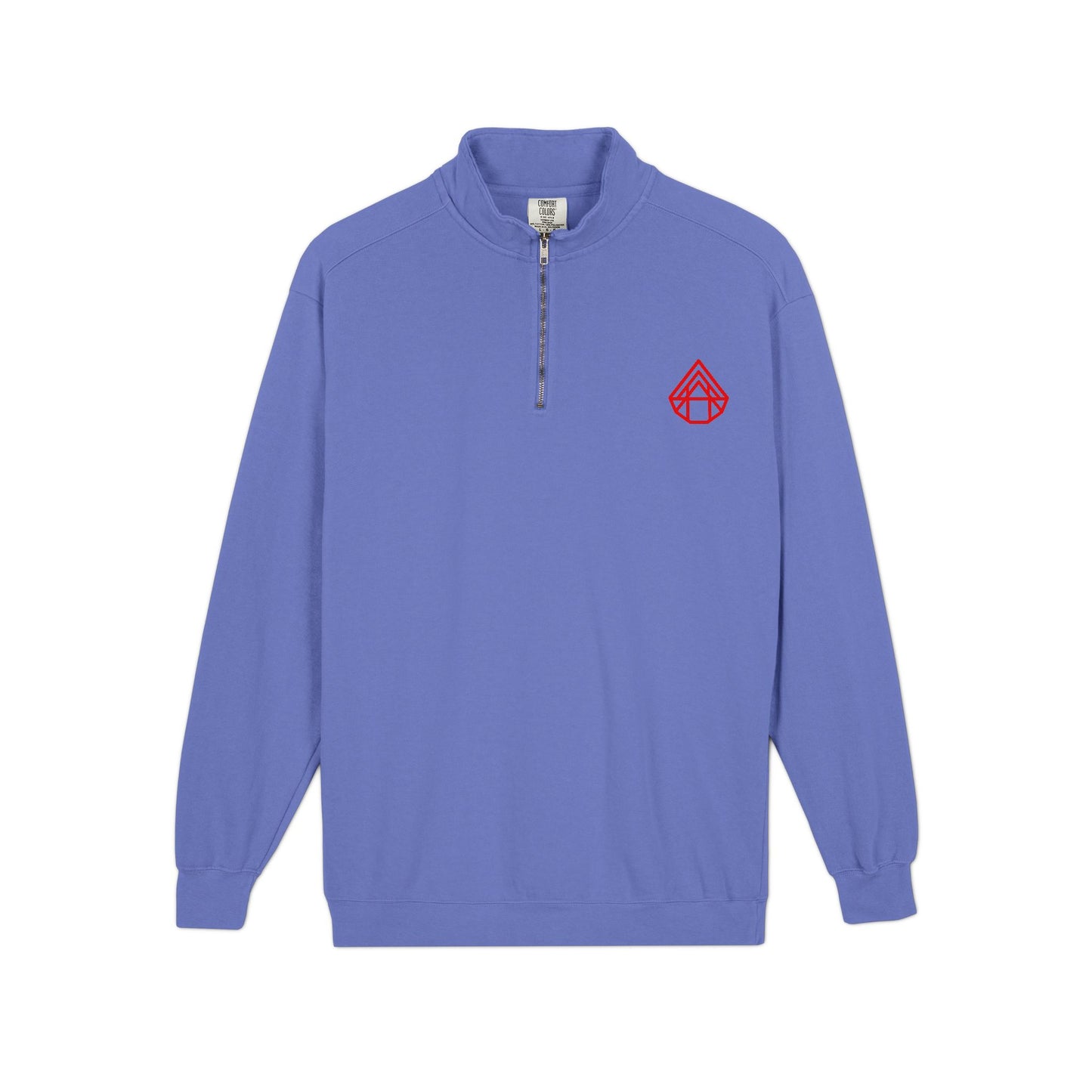 Quarter-Zip Sweatshirt with AstraVT Logo — Casual Pullover for Everyday Wear