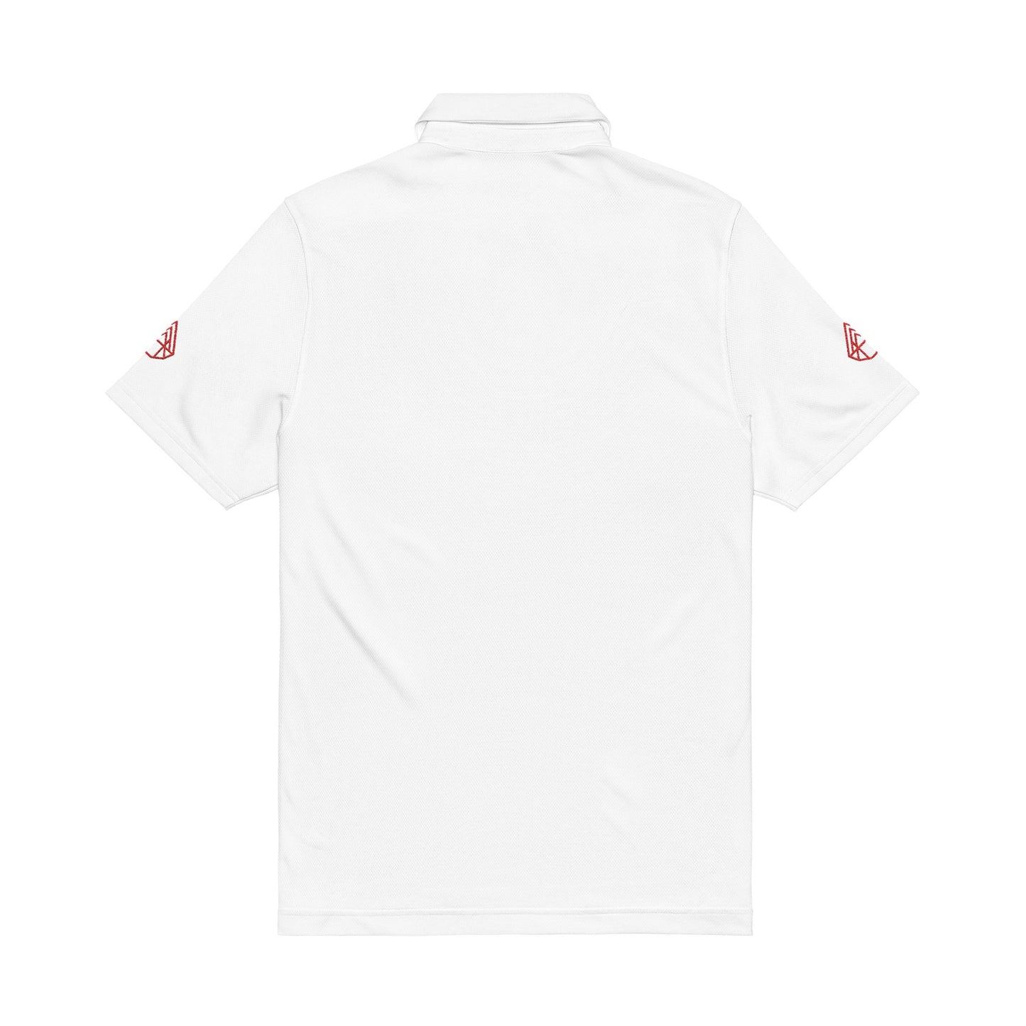 Embroidered White Polo Shirt — Under Armour Men’s Performance Golf Polo with AstraVT Logo