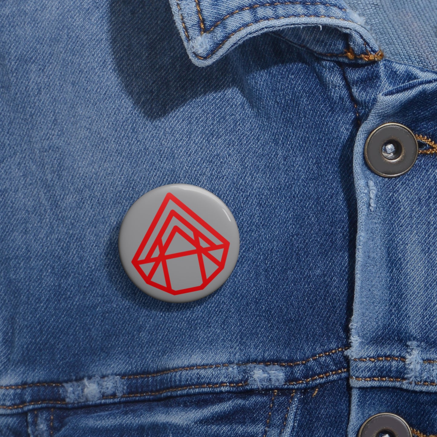 AstraVT Logo Pin Button — AstraVT Badge