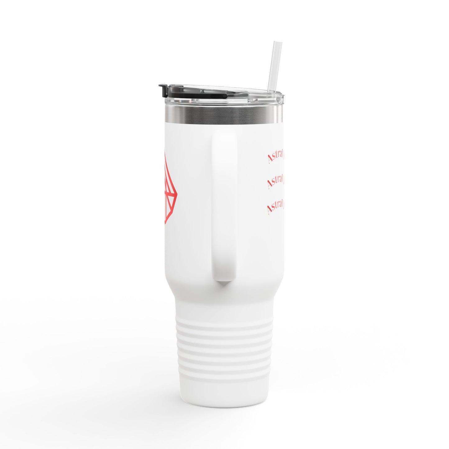 40oz Insulated Travel Mug — AstraVT Logo