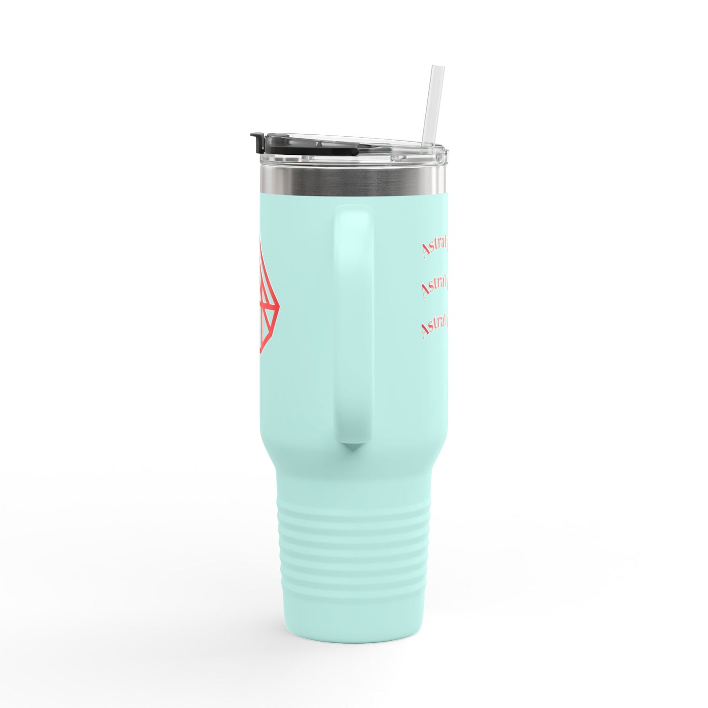 40oz Insulated Travel Mug — AstraVT Logo