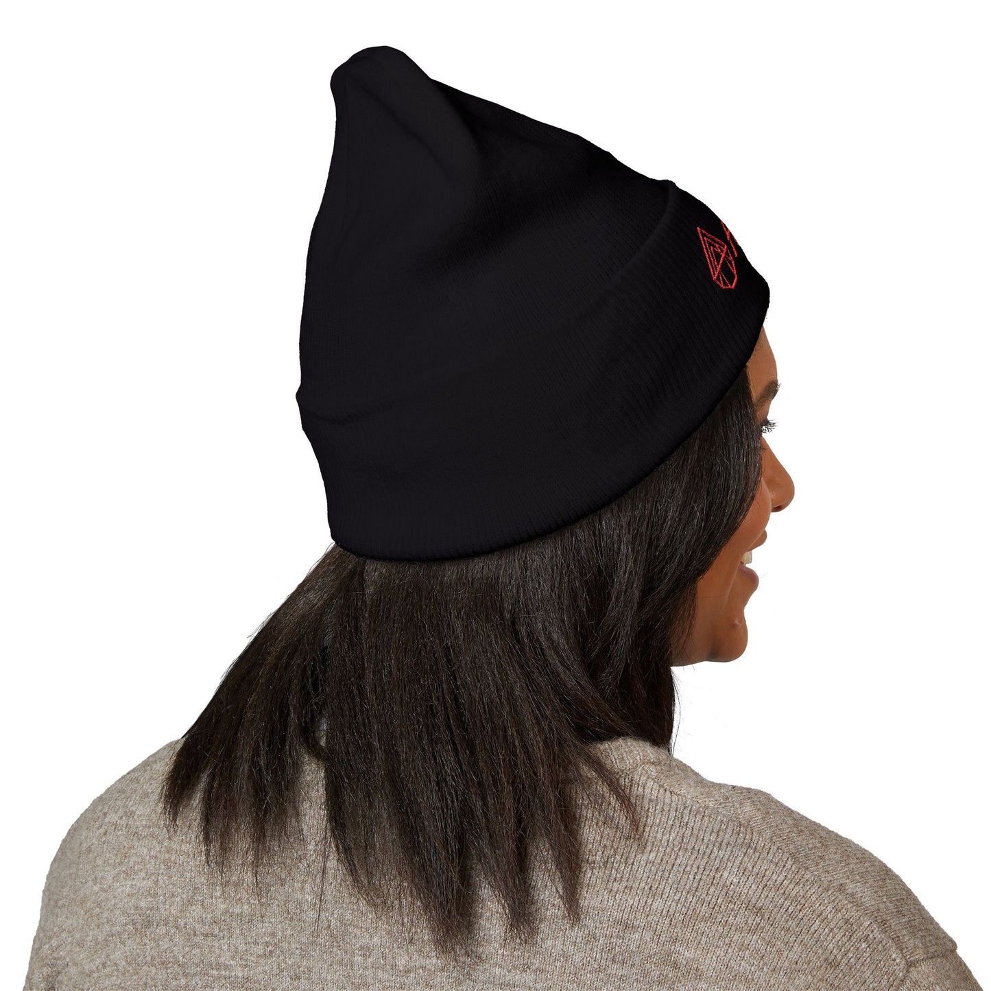 Embroidered AstraVT Cuffed Beanie — Cozy Winter Hat with AstraVT Logo
