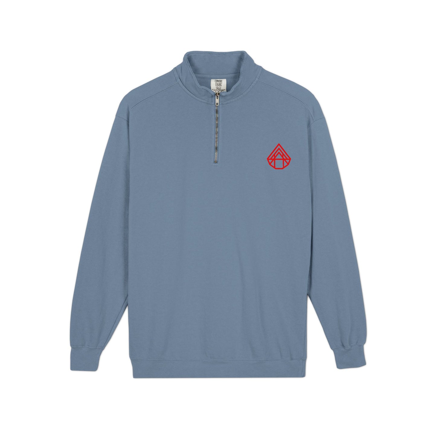 Quarter-Zip Sweatshirt with AstraVT Logo — Casual Pullover for Everyday Wear
