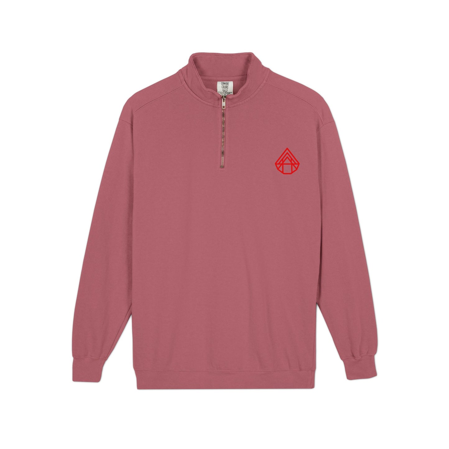 Quarter-Zip Sweatshirt with AstraVT Logo — Casual Pullover for Everyday Wear