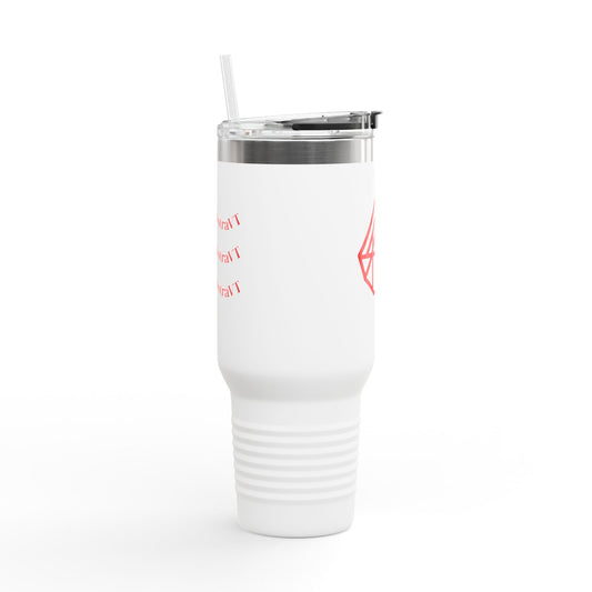 40oz Insulated Travel Mug — AstraVT Logo