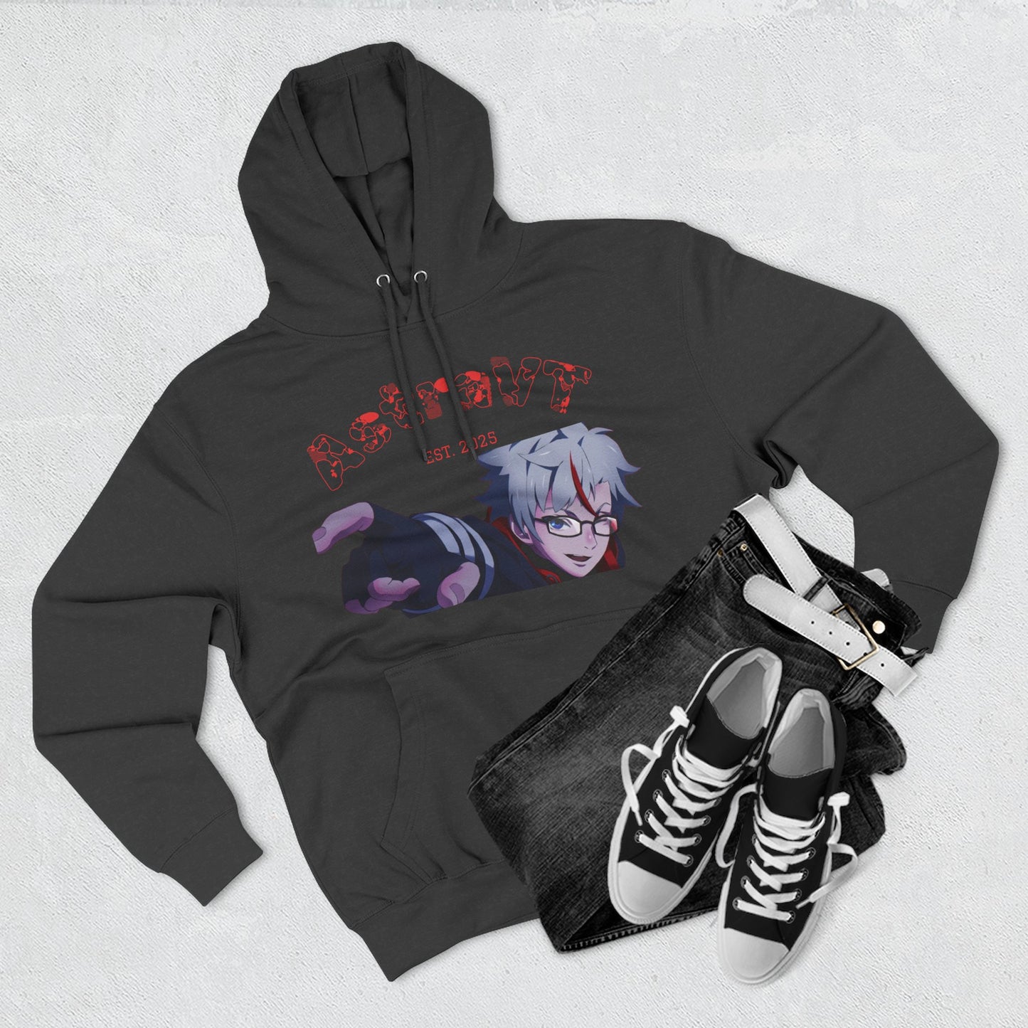 AstraVT  Hoodie —  Men's Graphic Fleece Pullover