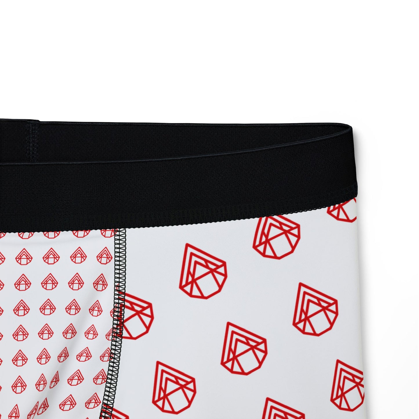 AstraVT Logo Pattern Men's Boxer Briefs — Romantic All-Over Print Underwear