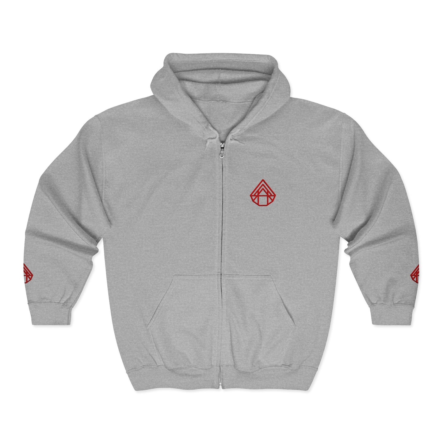 AstraVT Zip Hoodie — ASTRAVT Logo Logo Full‑Zip Sweatshirt