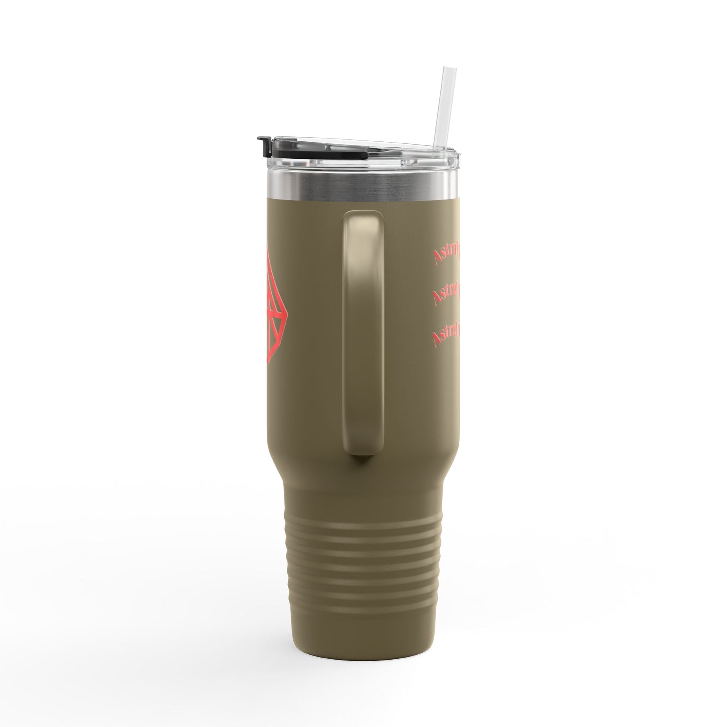 40oz Insulated Travel Mug — AstraVT Logo