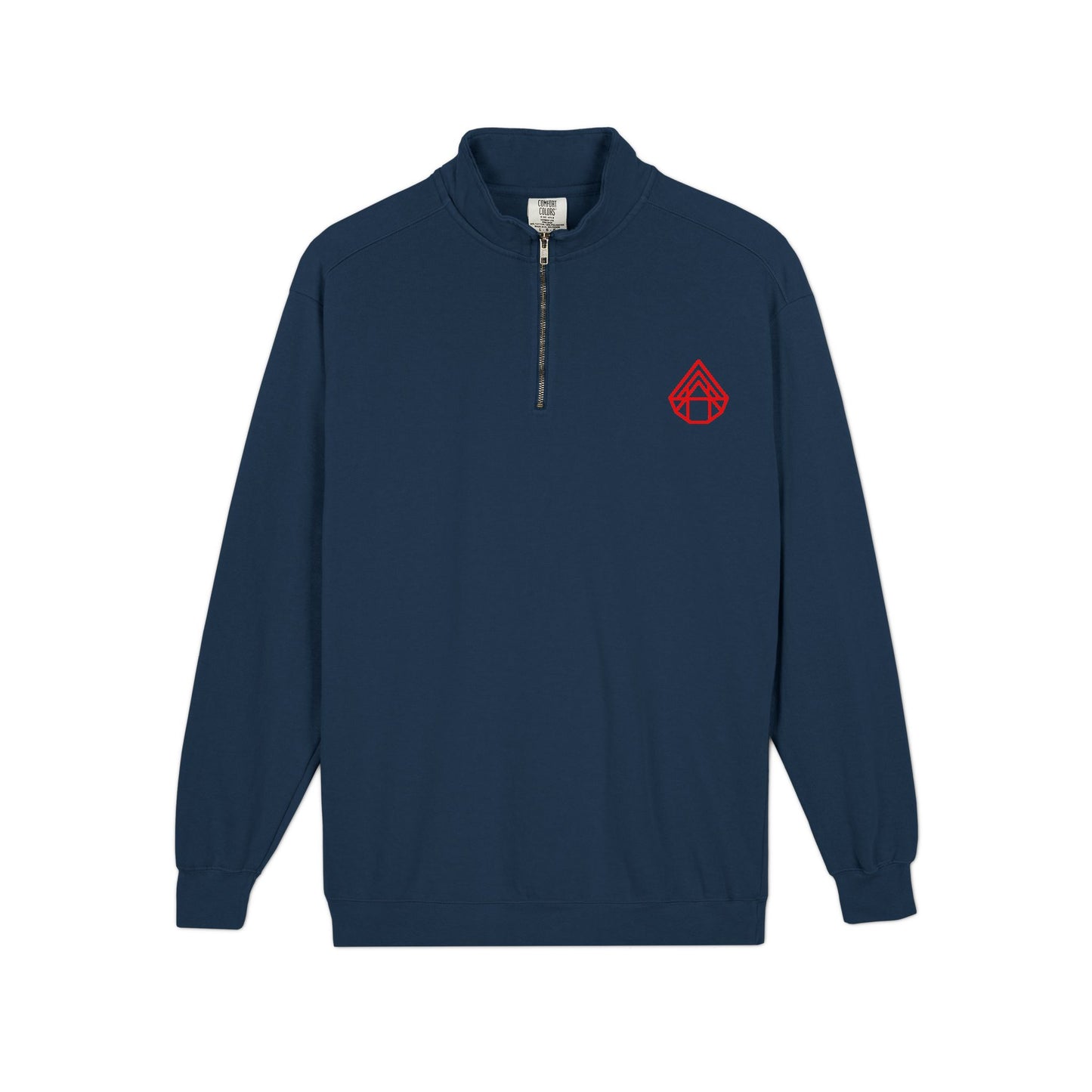 Quarter-Zip Sweatshirt with AstraVT Logo — Casual Pullover for Everyday Wear