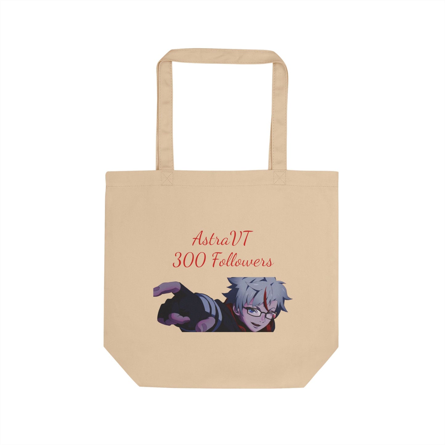 Eco Tote Bag — Anime Character 'AstraVT 300 Followers' Celebration Tote