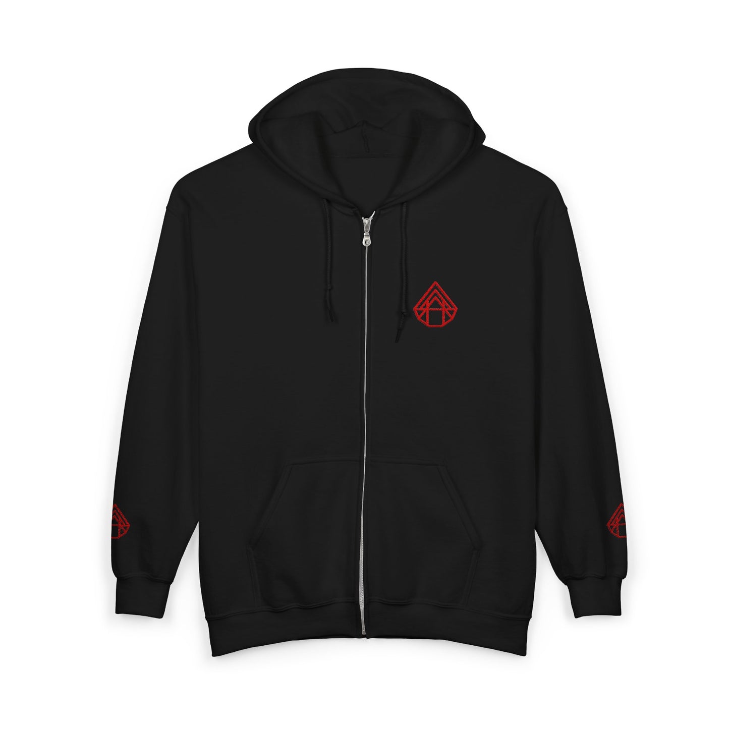 AstraVT Zip Hoodie — ASTRAVT Logo Logo Full‑Zip Sweatshirt