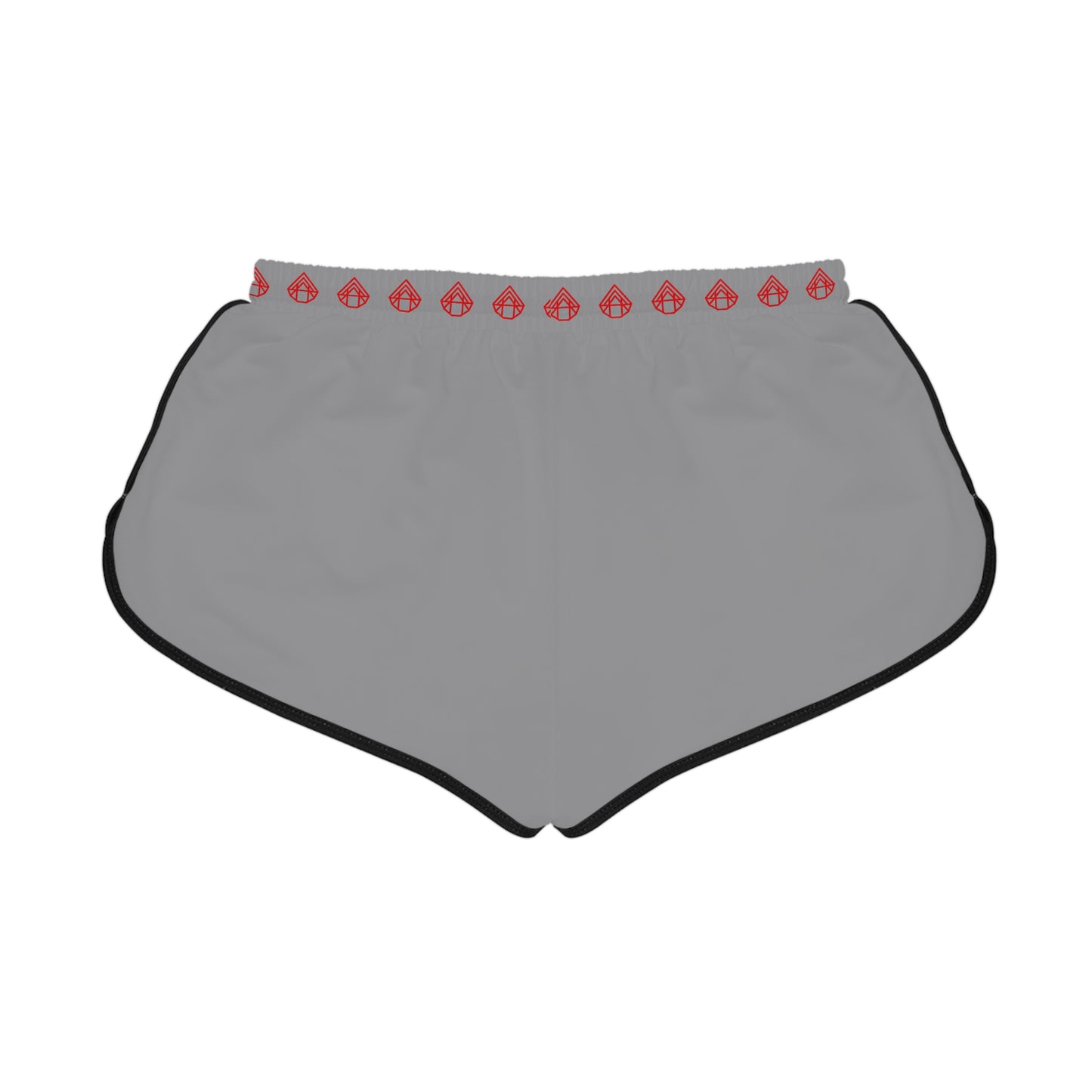 Grey Relaxed Shorts with AstraVT Logo Accent