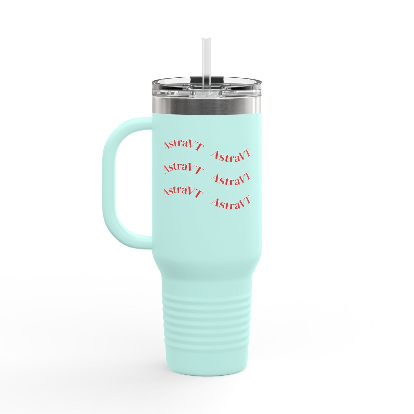 40oz Insulated Travel Mug — AstraVT Logo