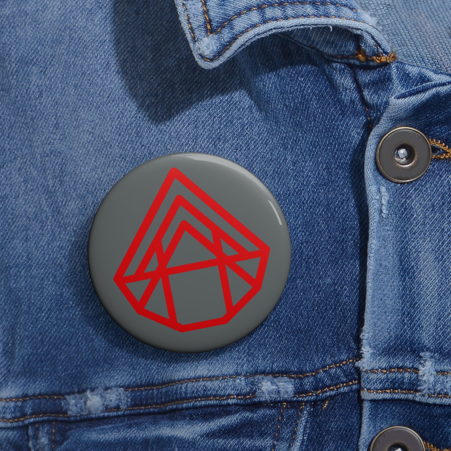 AstraVT Logo Pin Button — AstraVT Badge