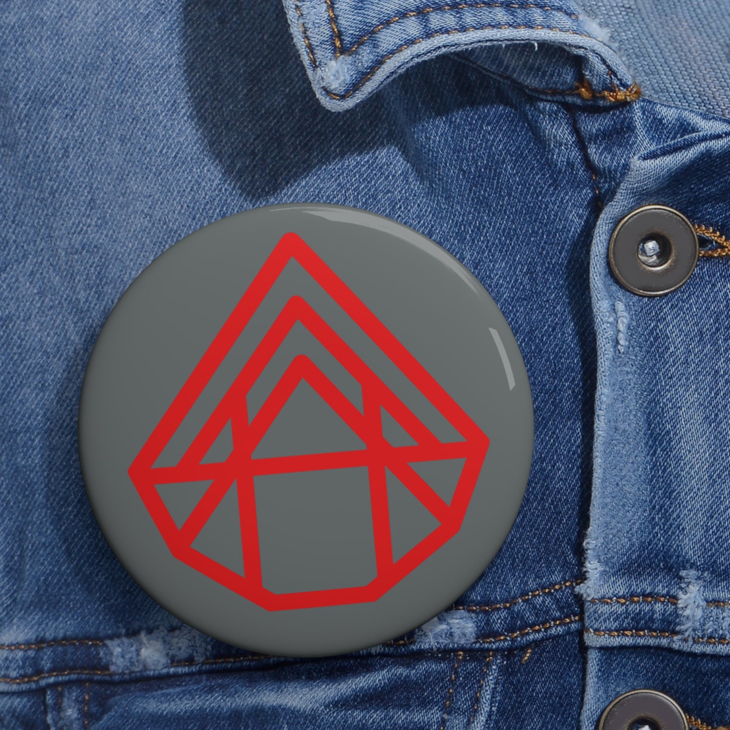 AstraVT Logo Pin Button — AstraVT Badge