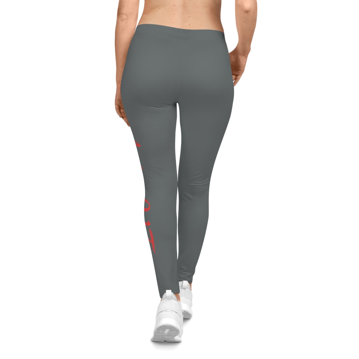 Women's Gray Leggings AstraVT' & Astra Logo