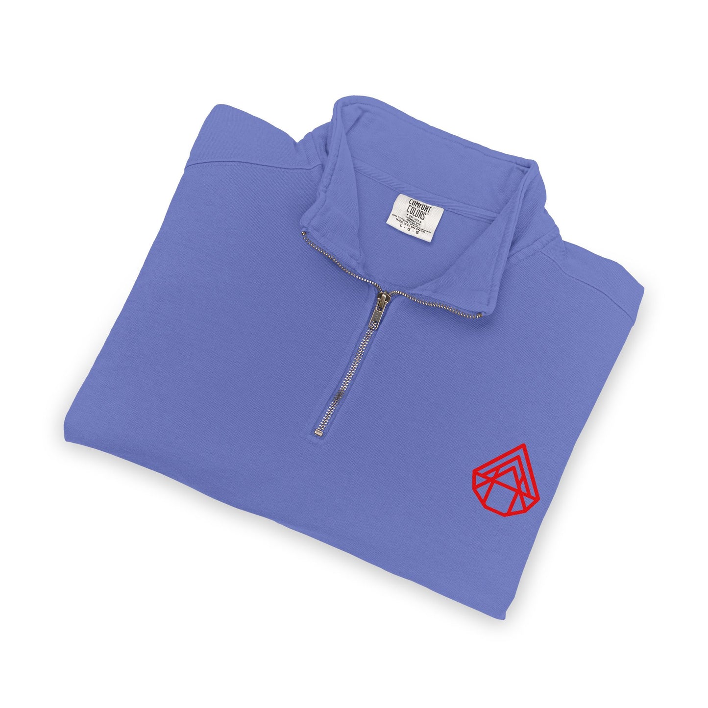 Quarter-Zip Sweatshirt with AstraVT Logo — Casual Pullover for Everyday Wear