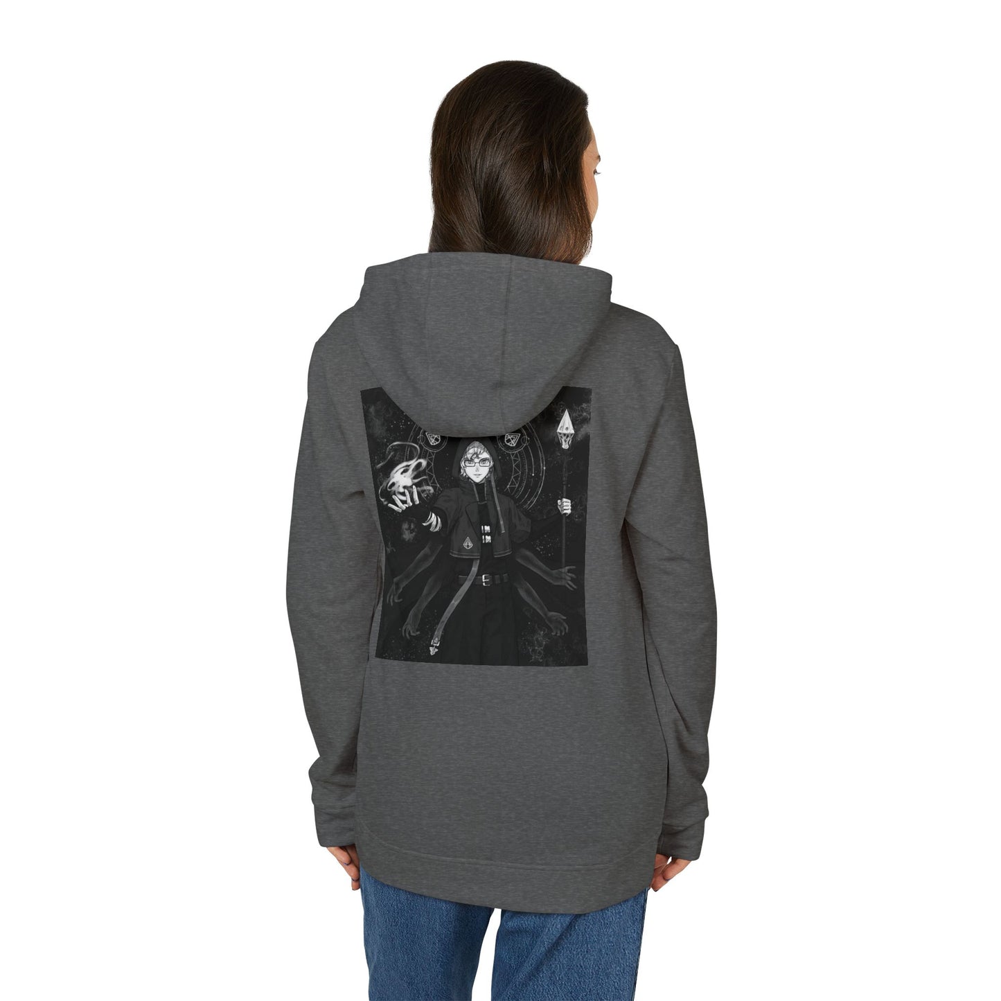 AstraVT Gamer Hoodie – Cyberpunk Character Graphic Zip Pullover