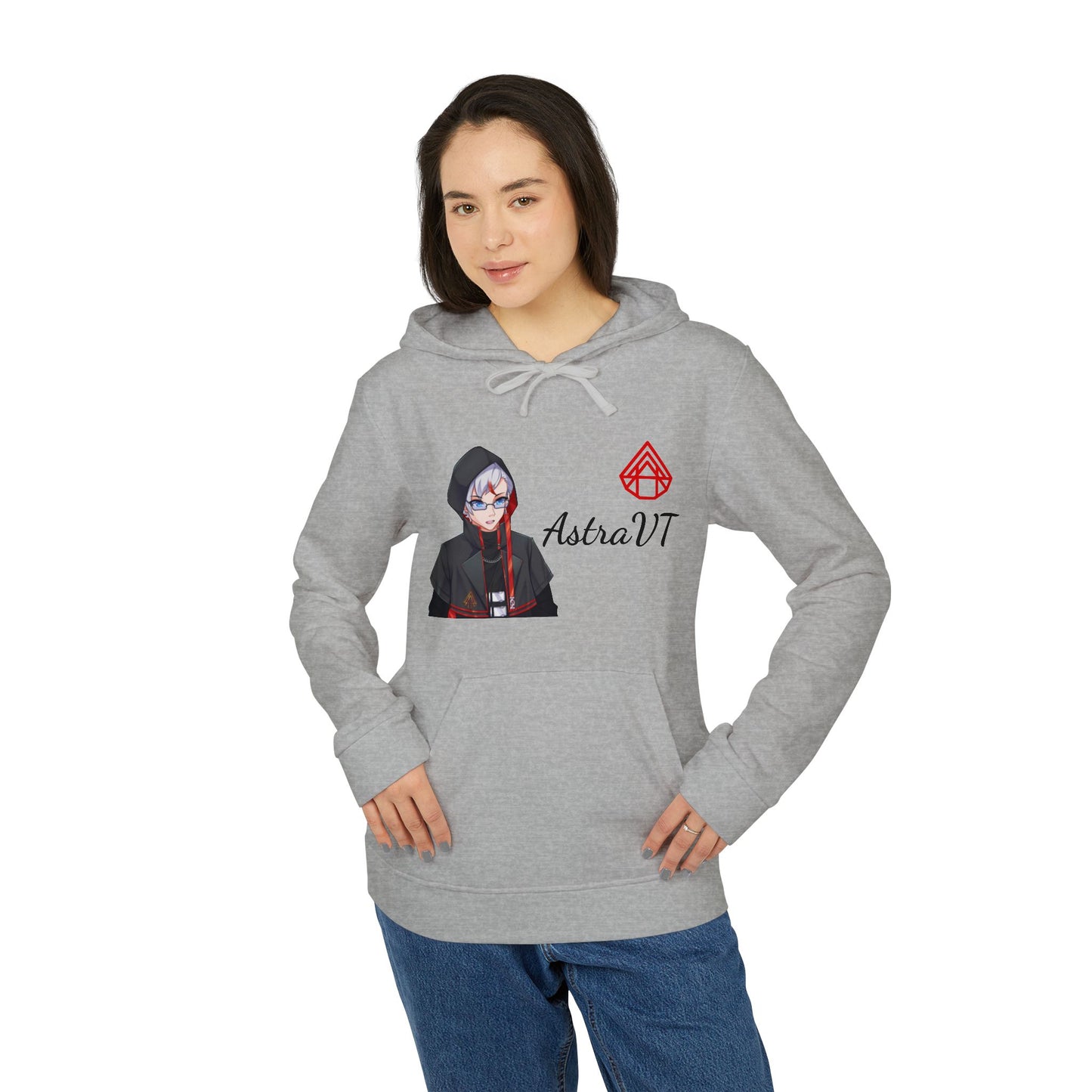AstraVT Gamer Hoodie – Cyberpunk Character Graphic Zip Pullover