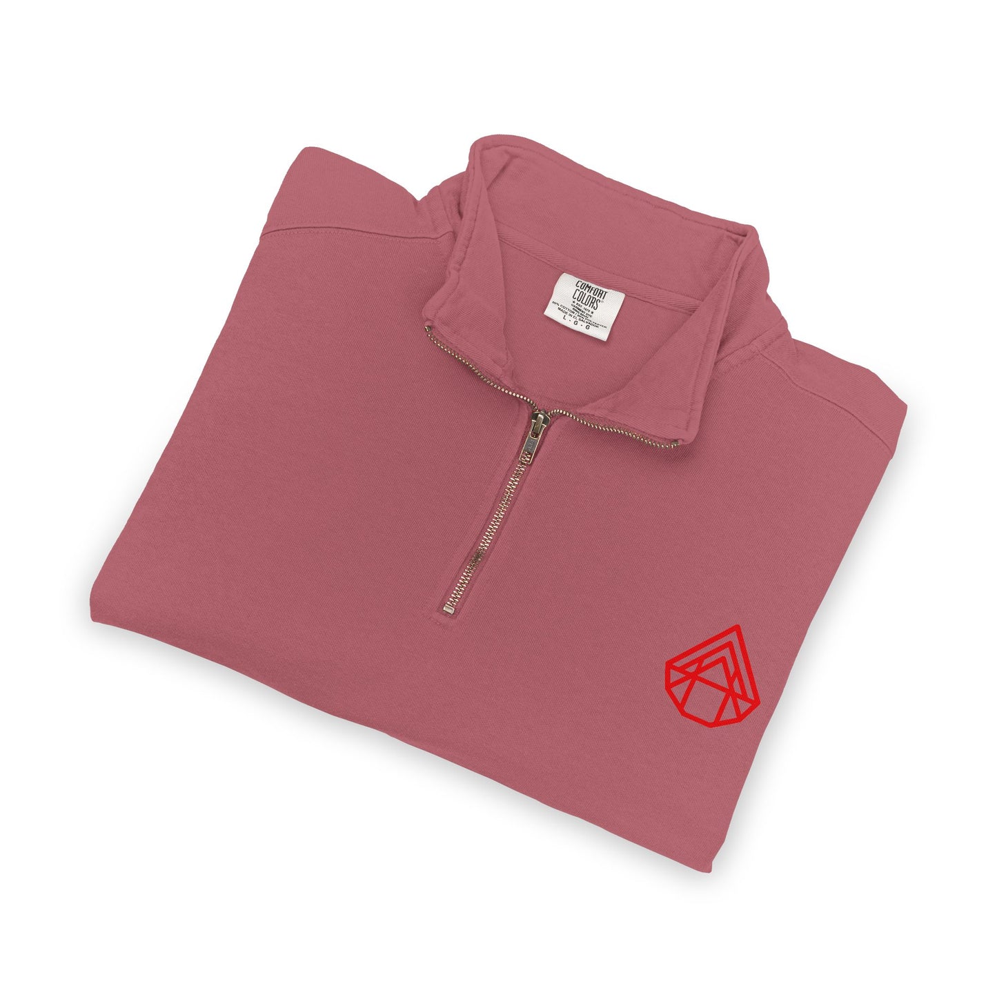 Quarter-Zip Sweatshirt with AstraVT Logo — Casual Pullover for Everyday Wear