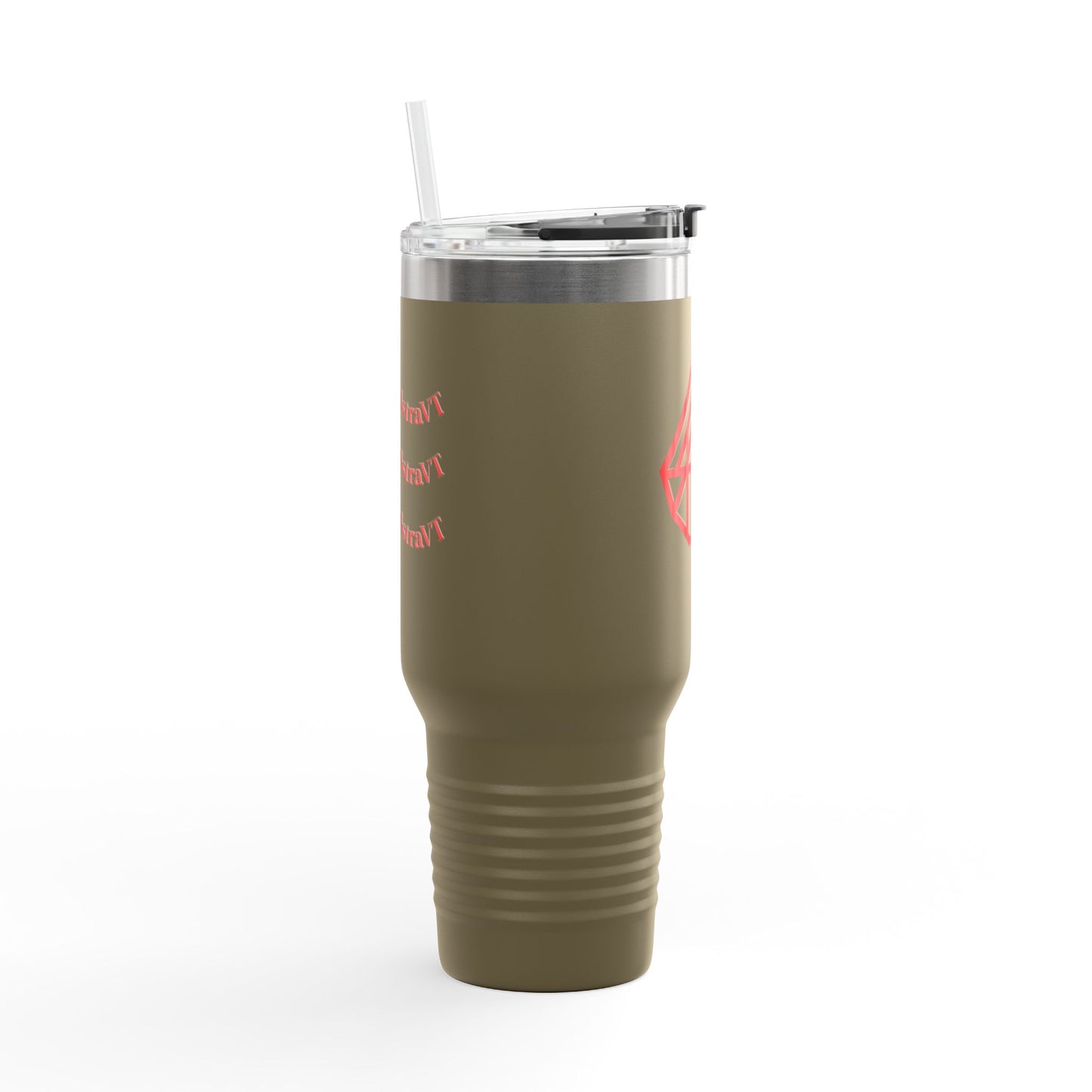 40oz Insulated Travel Mug — AstraVT Logo
